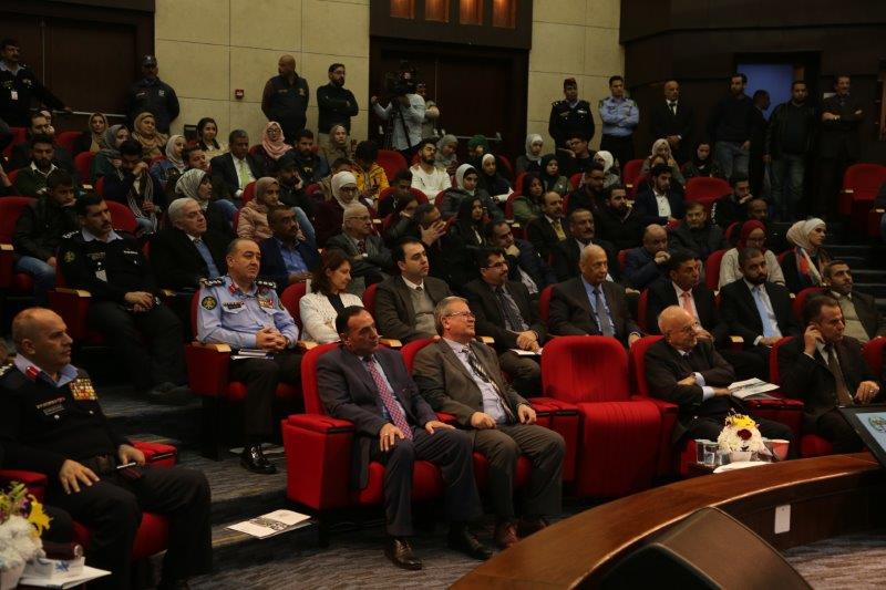 اللواء الحمود يرعى إعلان نتائج دراسة "السطو على البنوك" في جامعة البترا