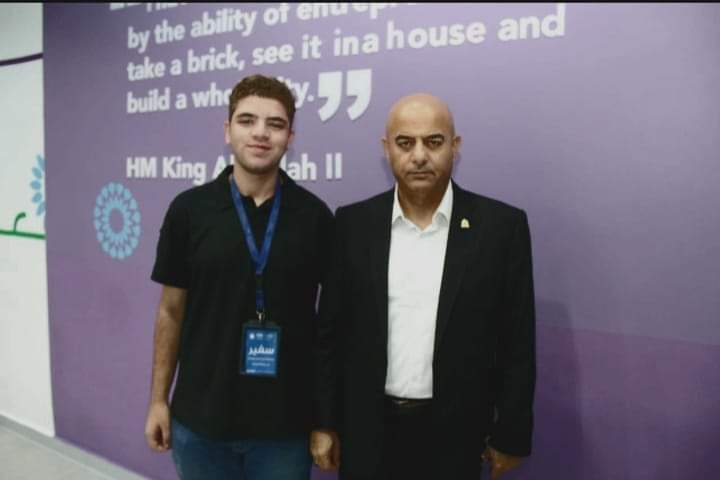 ليث ذياب يهنئ الدكتور رامي الملكاوي