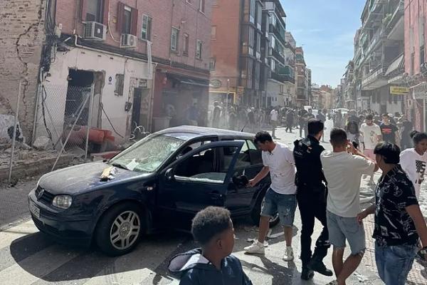 21 إصابة بانفجار داخل مقهى في العاصمة الإسبانية
