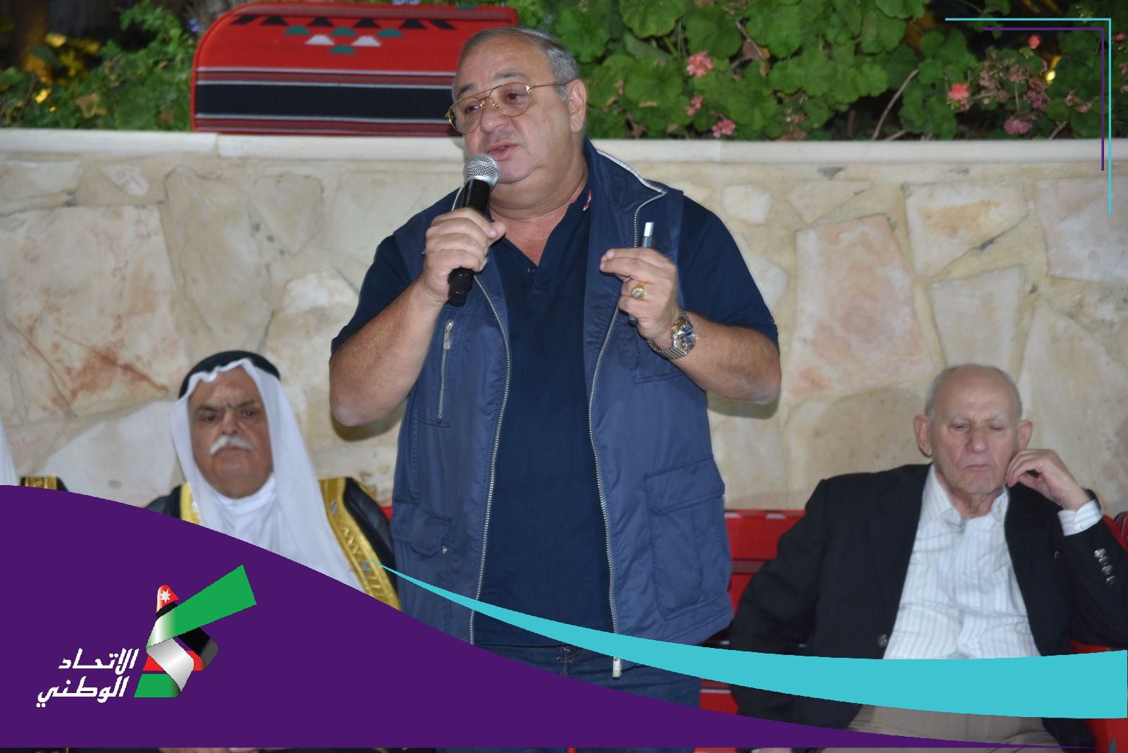 تيار حزب الإتحاد الوطني يلتقي وجهاء البلقاء .. صور