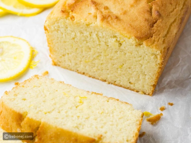 طريقة عمل كيك الليمون للكيتو