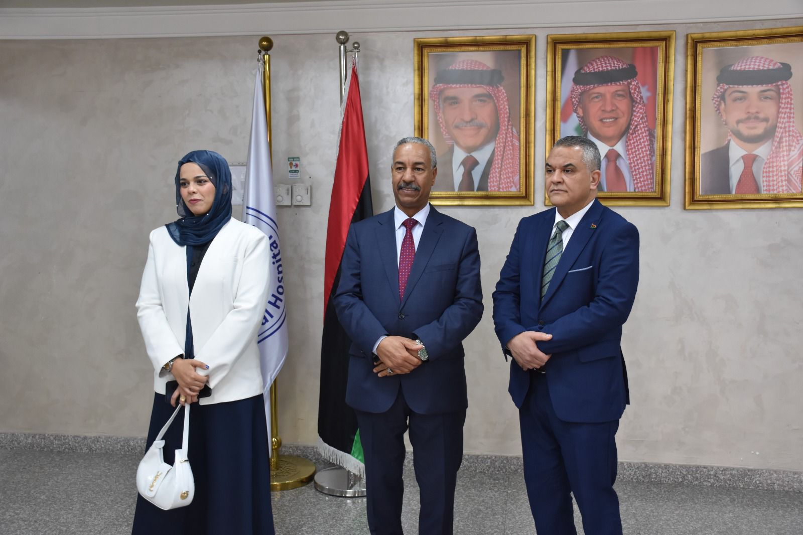 مستشفى الاستقلال يستضيف رئيس و اعضاء اللجنة الصحية النيابية في مجلس النواب  الليبي   