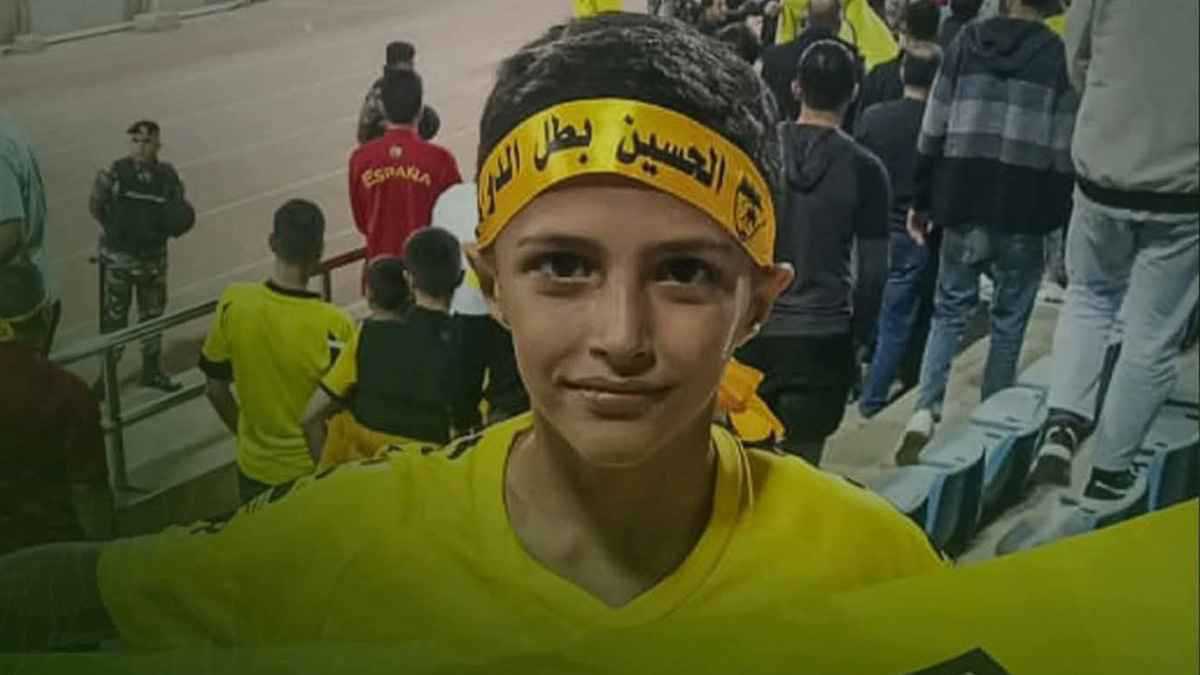 المشجع الوفي لنادي الحسين الطفل عبدالله العلاونة في ذمة الله 