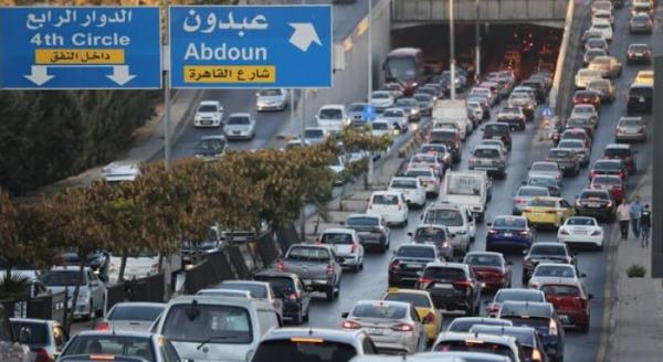 حادث تصادم بين 8 مركبات يعطل حركة السير بمنطقة الدوار الرابع 
