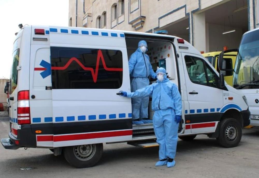 فك الحجر الصحي عن بناية في محافظة جرش