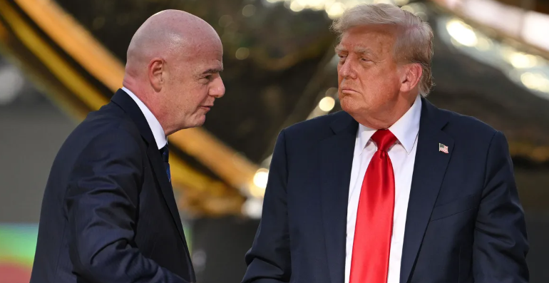 "مدح ترامب" يضع إنفانتينو في ورطة ..  هل يواجه تحقيقا رسميا؟