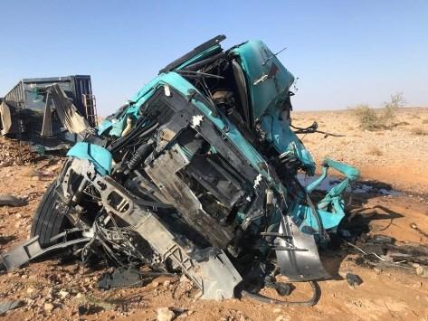 وفاة بتدهور شاحنة في منطقة الشيدية