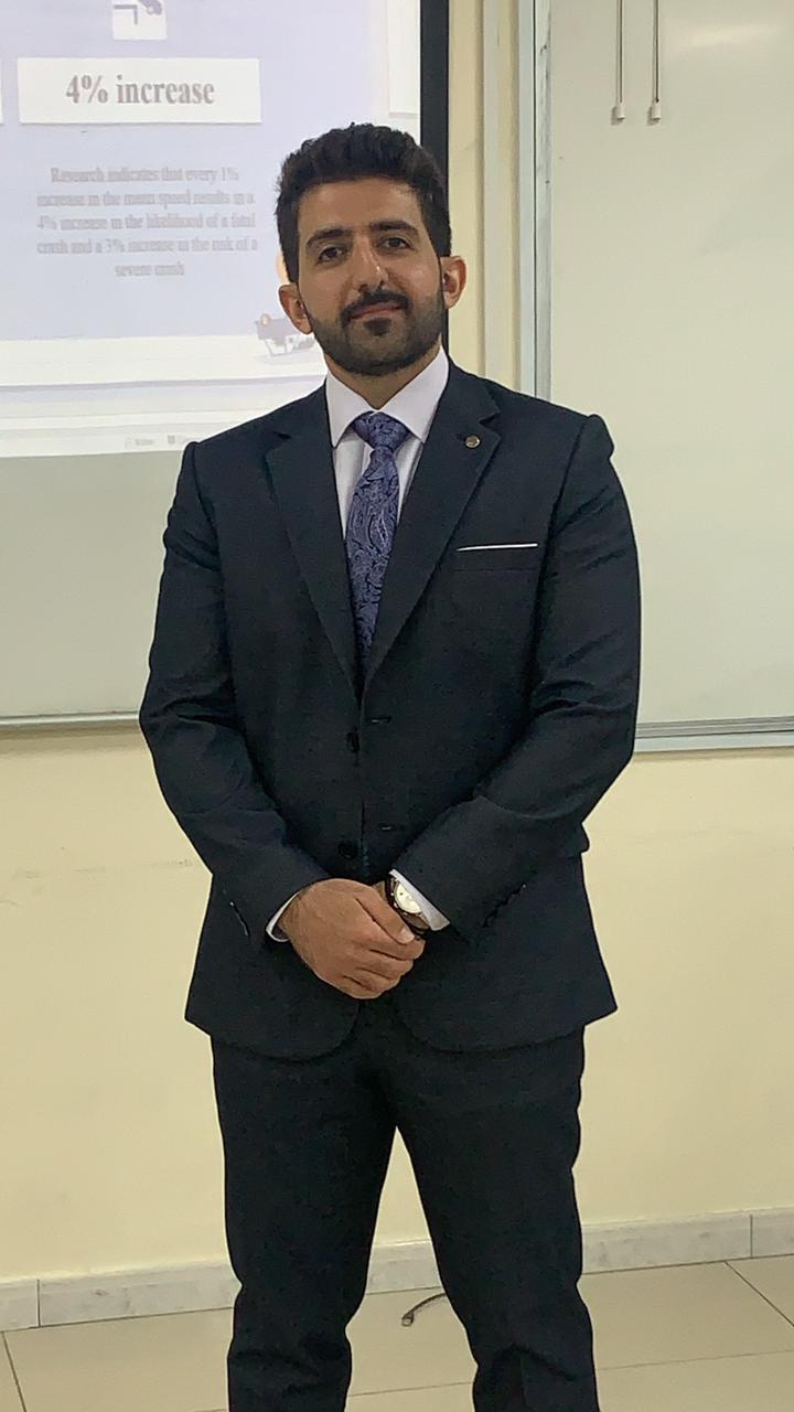 فارس كريشان ..  مبارك الماجستير 