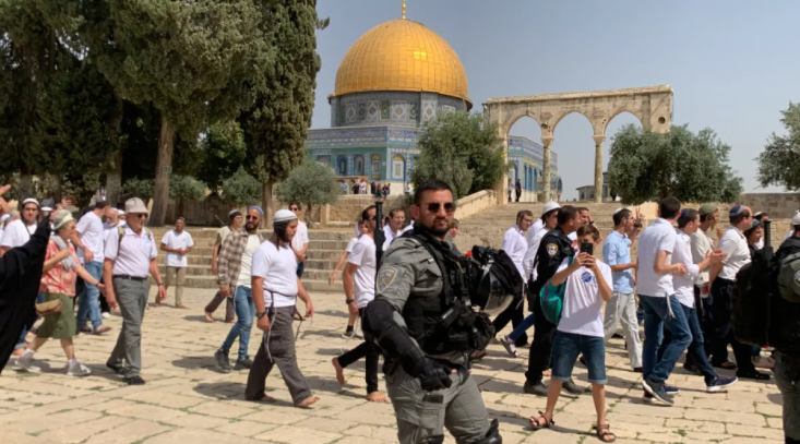 263 مستوطنا يقتحمون المسجد الأقصى