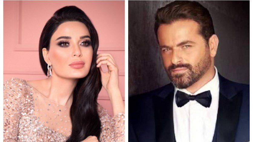 بالصور و الفيديو  ..  العاصفة "لولو" حاصرت سيرين عبد النور و يوسف الخال كتب فيها شعراً