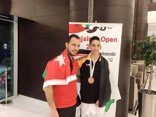فوز الطالب إياس الدابوقي بالميدالية البرونزية في "بطولة الفجيرة الدولية للتايكواندو‎"