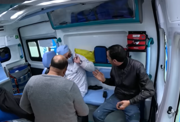 الكاميرا الخفية انتبه إسعاف