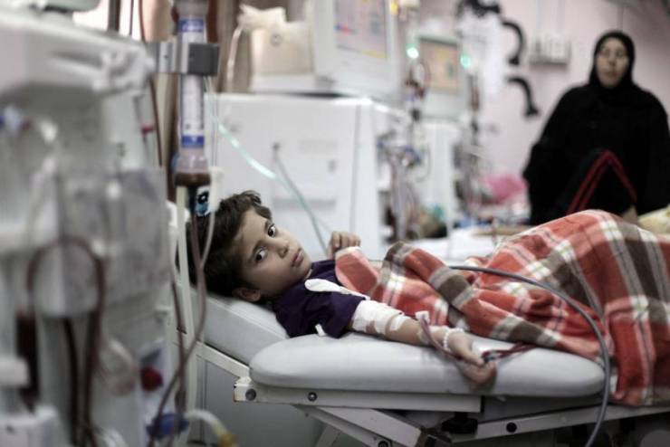 صحة غزة تحذر من الشلل