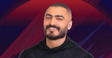 بالفيديو  ..  اعرف رد فعل تامر حسنى نتيجة إصابة معجبة كويتية بحالة هستيرية بعد مقابلته