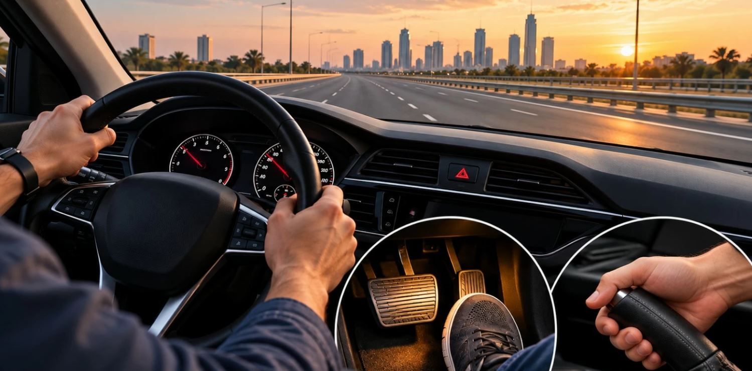 تعطلت الفرامل أثناء القيادة ..  6 خطوات تساعدك على إيقاف السيارة بأمان