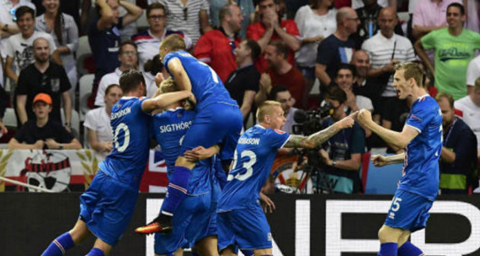 ايسلندا تهزم انجلترا وتتابع مغامرتها ببلوغ ربع النهائي