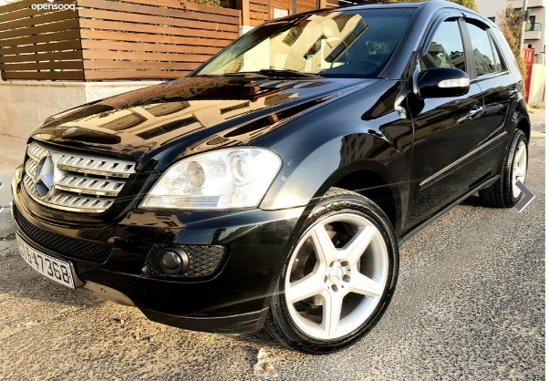 بحالة الوكاله، مرسيدس ML350, فحص كامل، موديل 2007