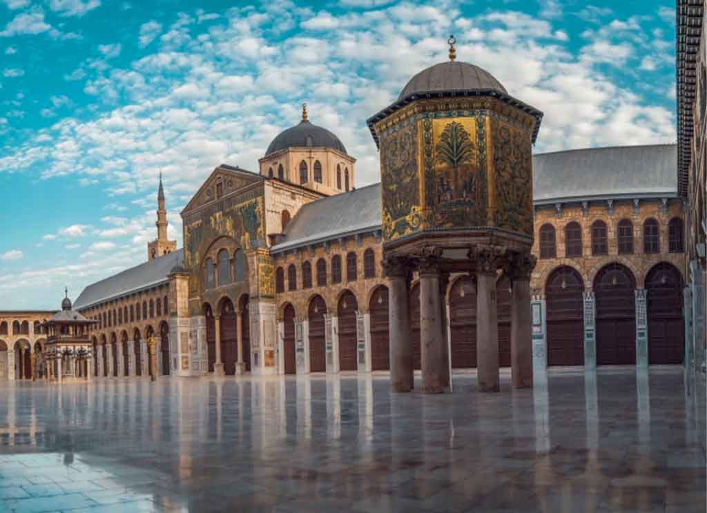 بالصور  ..  تعرفوا على تاريخ المسجد الأموي في دمشق