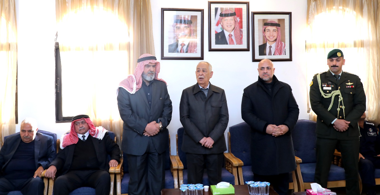 مندوبا عن الملك وولي العهد. العيسوي يعزي عشيرة العربيات