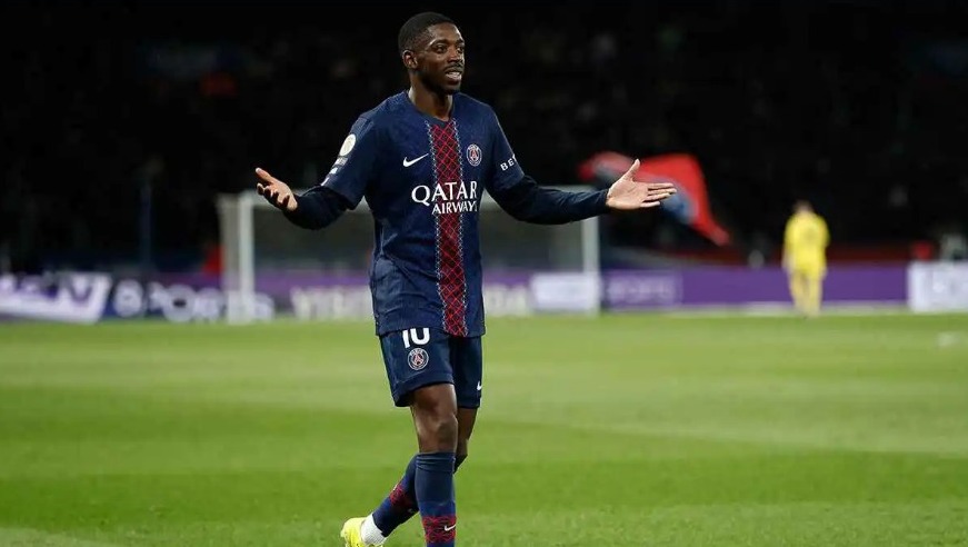 بقاؤه ليس مضمونًا ..  أندية الدوري السعودي تتابع أزمة ديمبيلي مع سان جيرمان  