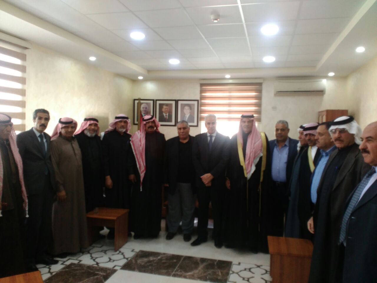 صلحة عشائرية بين عشيرة الخوالدة بني حسن والعجارمة ..  صور