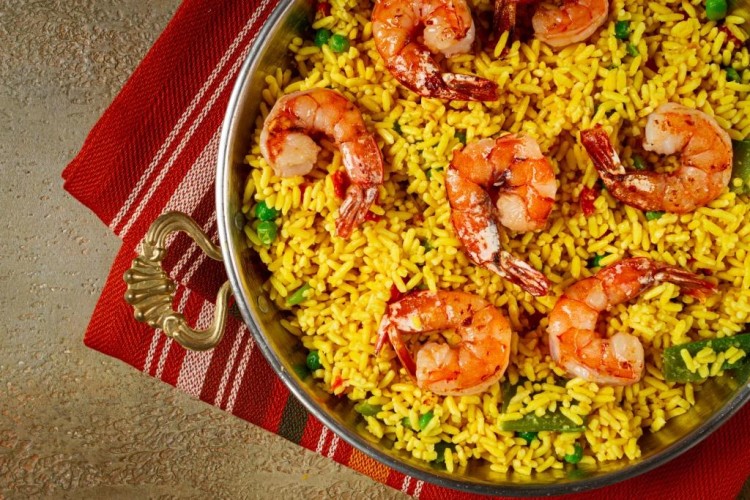 كبسة الروبيان الخليجية السهلة