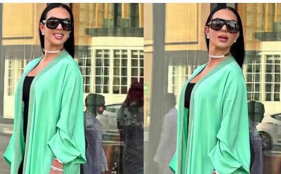 بإطلالة عربية جذابة ..  جورجينا تحتفل باليوم الوطني السعودي