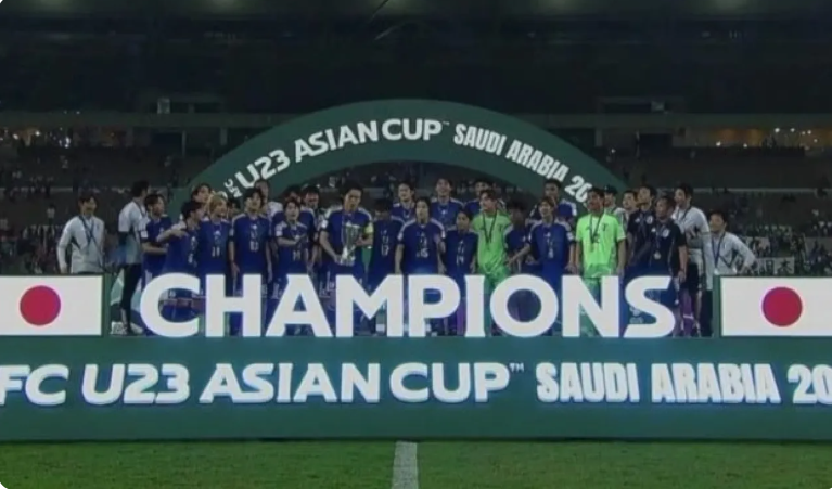 بنتيجة عريضة  ..  اليابان تتوج بكأس آسيا تحت 23 عاماً