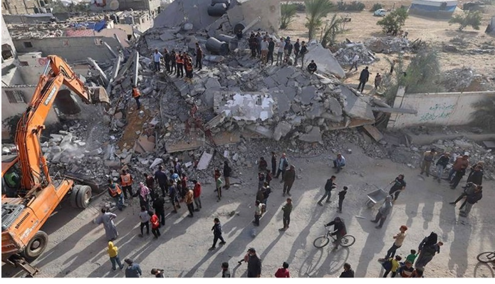 استشهاد ثلاثة فلسطينيين جراء قصف الاحتلال شرق خان يونس