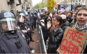 الاحتجاجات بالجامعات الأميركية تتوسع ومنظمات تندد بانتهاكات ضد المتظاهرين
