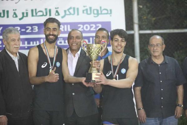 شباب الحسين يظفر بلقب بطولة الطائرة الشاطئية