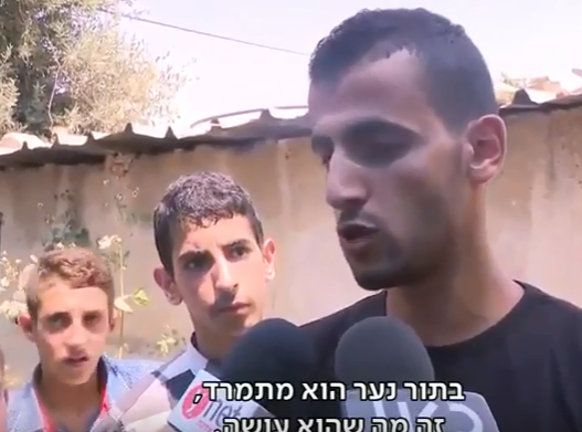 بالفيديو .. لقاء التلفزيون الاسرائيلي مع عائلة البطل عمر العبد