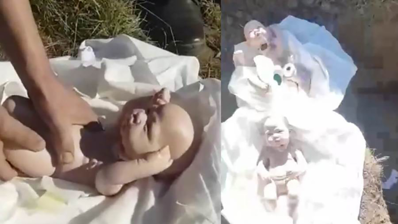 اب روسي يتلقى صدمة أثناء دفن طفليه حديثي الولادة  ..  بسبب كذب زوجته