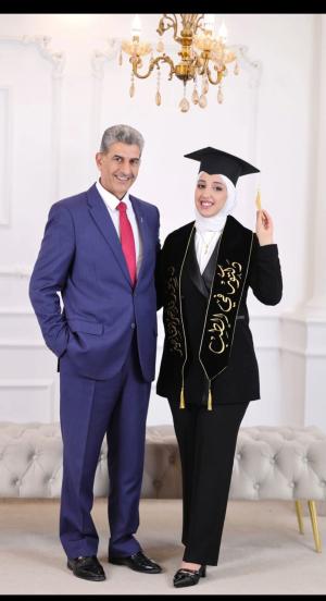 الدكتورة وعد ناصر المناصير  ..  مبارك التخرج 