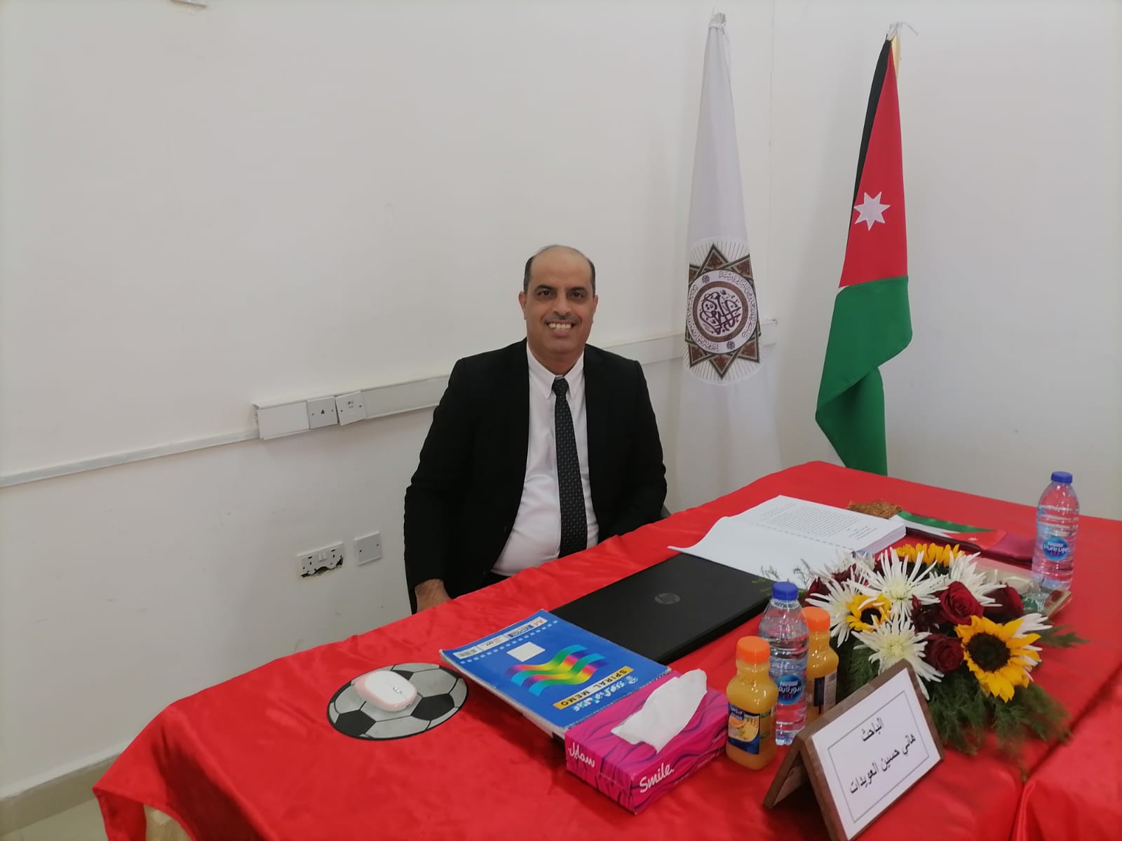  العقيد هاني حسين العويدات  .. مبارك الدكتوراه 