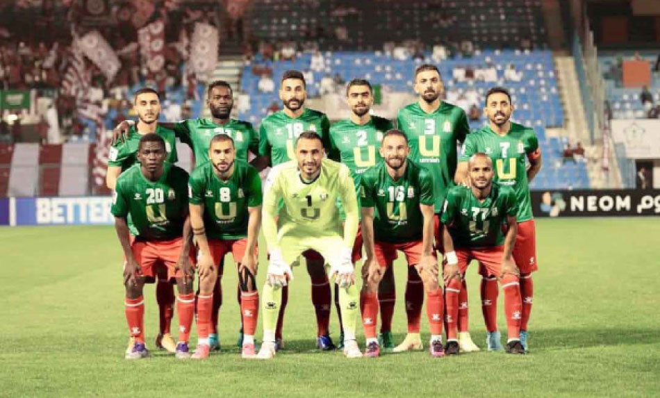 الوحدات يودع دوري ابطال اسيا بالتعادل مع ناساف 