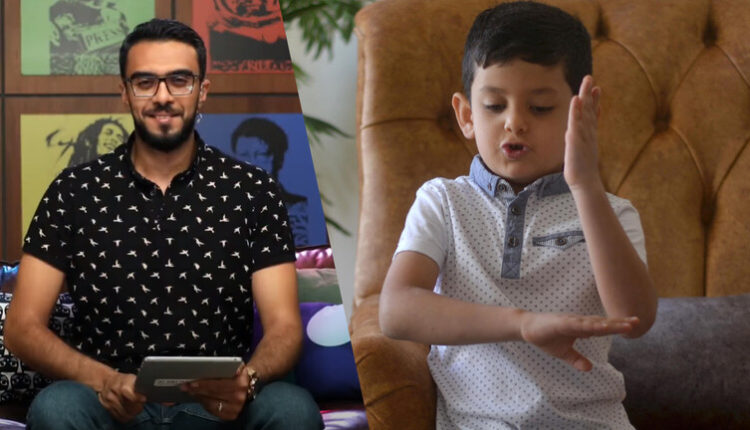 بالفيديو  ..  طفل أردني يصبح مدربا ومعلما للغة الإشارة عبر قناته في يوتيوب