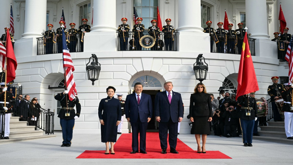 ترامب يستقبل شي في البيت الأبيض