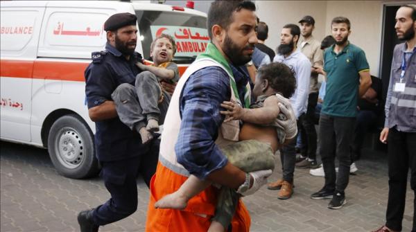 منظمة حقوقية عالمية: صدمة ورعب في غزة