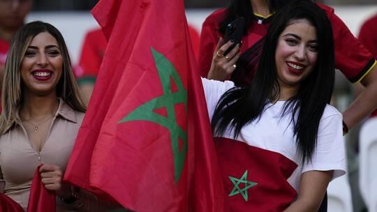 رد فعل الشيخة القطرية مريم آل ثاني على فوز المغرب