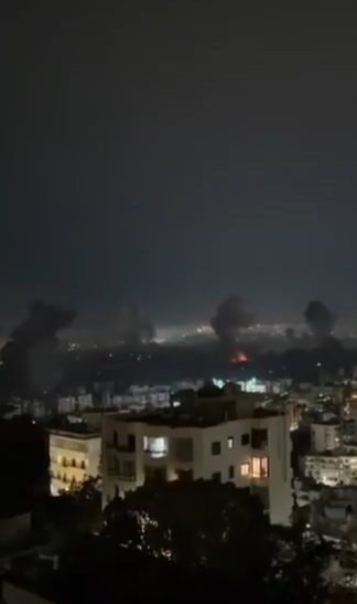 انفجارات ضخمة تهز العاصمة اللبنانية جراء غارات "إسرائيلية" عنيفة - فيديو