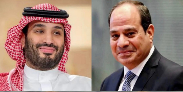 السيسي وبن سلمان يصلان قطر لحضور حفل افتتاح كأس العالم