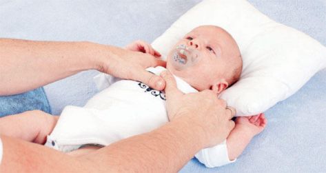 الشد العضلي يتسبب بصراخ الرضيع المتواصل