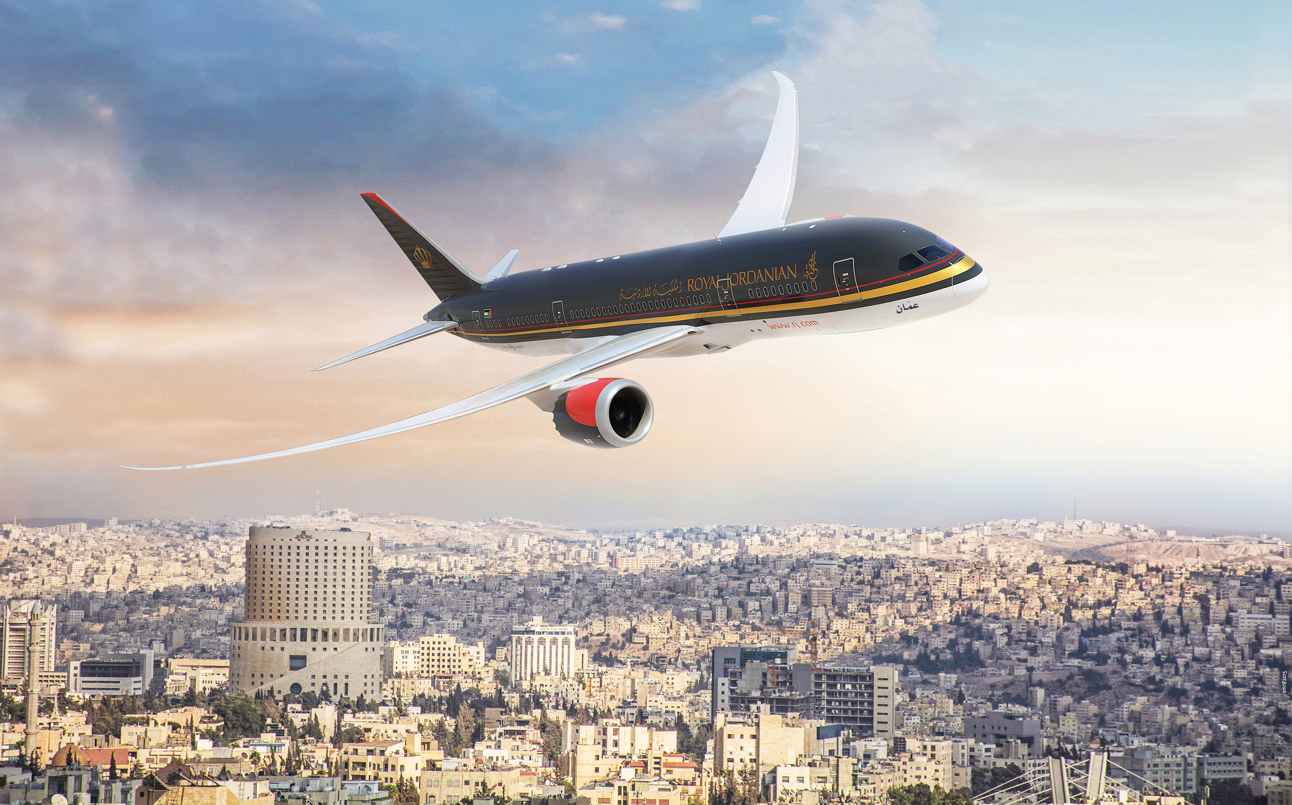 الملكية الأردنية تحوز على المركز الثاني في دقة المواعيد بين جميع شركات الطيران العربية والإفريقية 