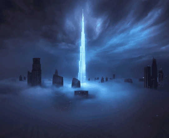 أفق دبي ..  إلهام يشبه الحلم