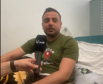 بالفيديو  ..  الإعلامي بلال العجارمة يكشف لسرايا تفاصيل حادث السير الذي تعرض له 