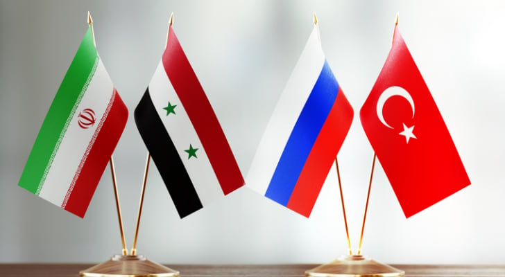 اجتماع أمني بين تركيا وروسيا وسوريا وإيران لتطبيع العلاقات بين أنقرة ودمشق