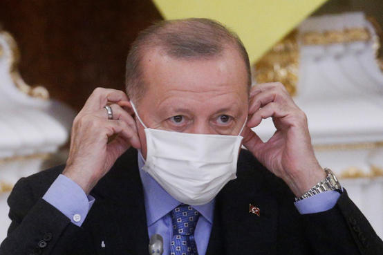 نتائج مسحات كورونا لأردوغان سلبية