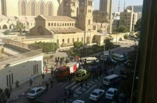(25) قتيلاً و (42) مصاباً بانفجار قرب كنيسة في طنطا