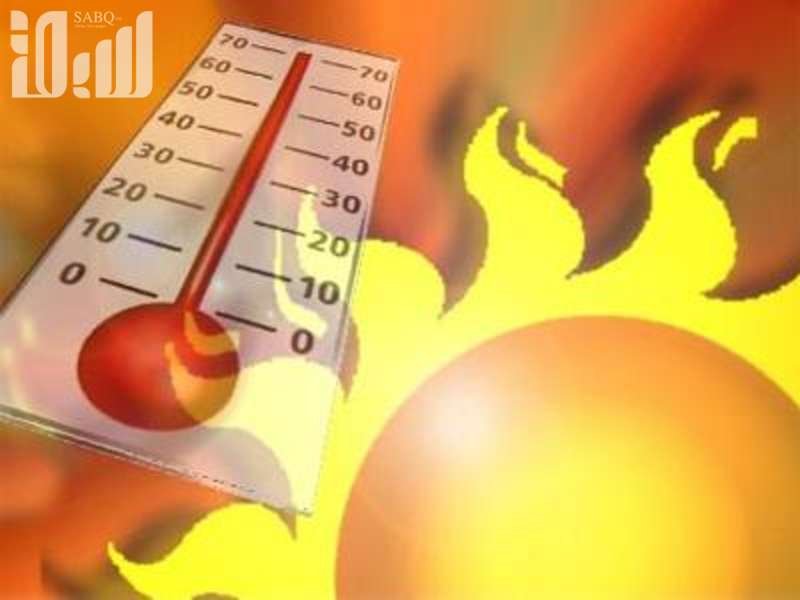 الأرصاد السعودية : أجواء من حارة إلى شديدة الحرارة على الشرقية والوسطى وأجزاء من الغربية